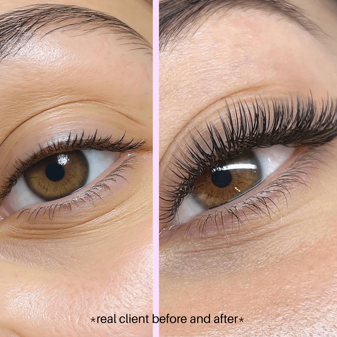 Natural Volume - Cluster Lash Club