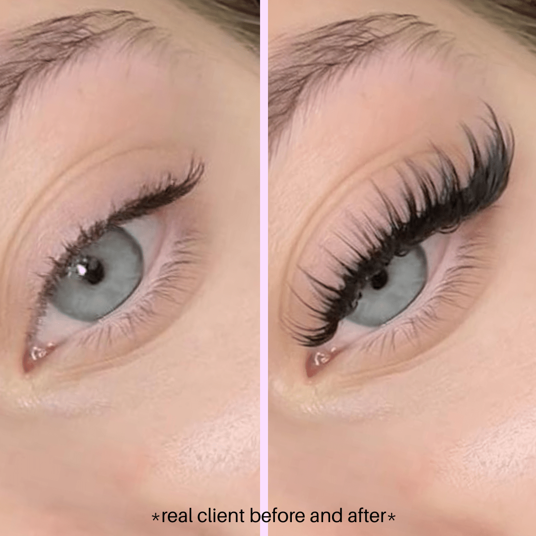 Wispy Volume - Cluster Lash Club
